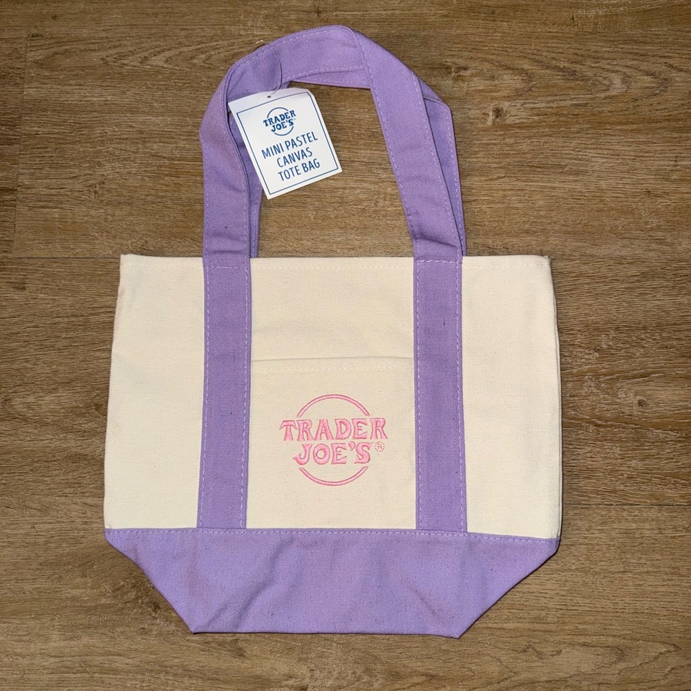 NWT Trader Joe’s Limited Edition Canvas Tote Bag